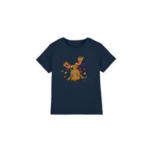 Guardians Of The Galaxy Childrens/Kids Groot Christmas Lights T-Shirt / Navy